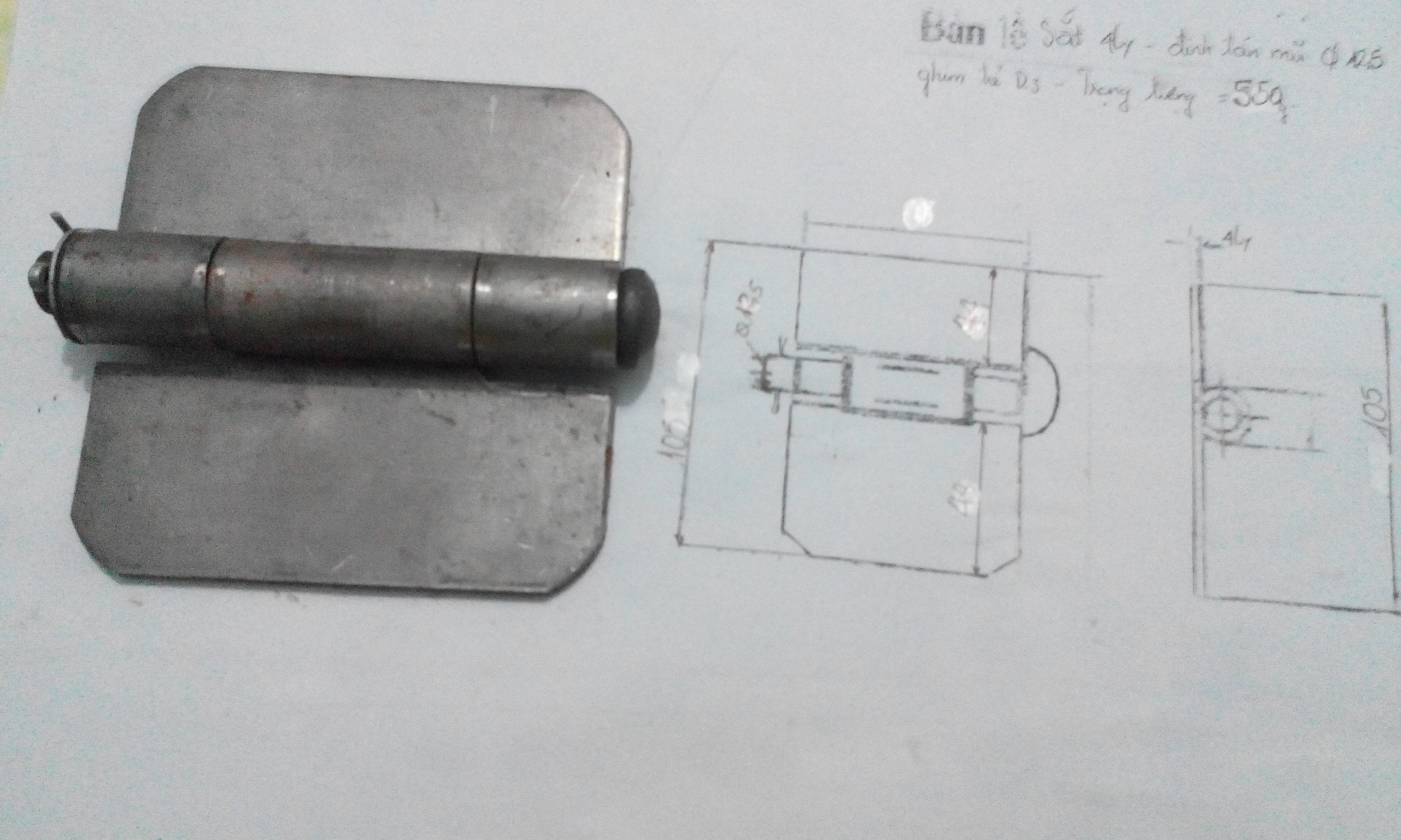 Bản lề thành thùng ô tô - 12